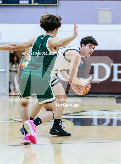 Thumbnail 3 in St. Bonaventure vs St. Francis (St. Francis Holiday Hoopfest Tournament) photogallery.