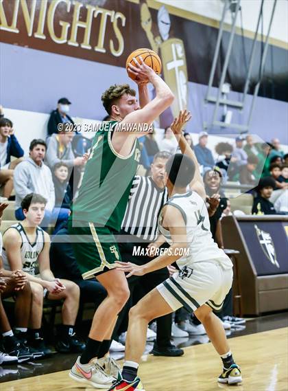 Thumbnail 1 in St. Bonaventure vs St. Francis (St. Francis Holiday Hoopfest Tournament) photogallery.