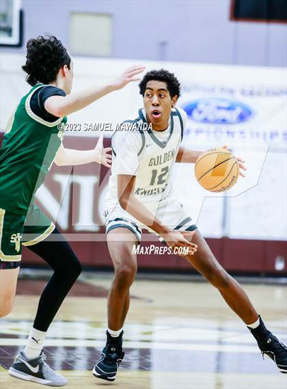 Thumbnail 3 in St. Bonaventure vs St. Francis (St. Francis Holiday Hoopfest Tournament) photogallery.