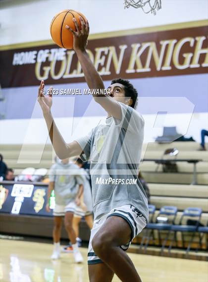 Thumbnail 1 in St. Bonaventure vs St. Francis (St. Francis Holiday Hoopfest Tournament) photogallery.