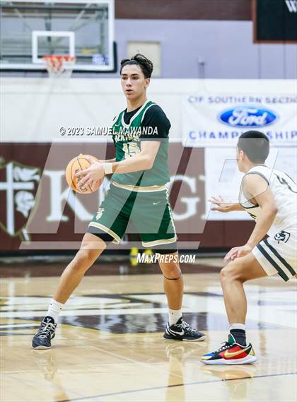 Thumbnail 3 in St. Bonaventure vs St. Francis (St. Francis Holiday Hoopfest Tournament) photogallery.