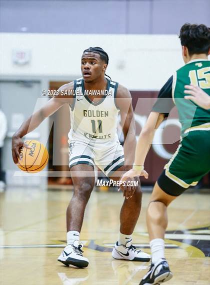 Thumbnail 3 in St. Bonaventure vs St. Francis (St. Francis Holiday Hoopfest Tournament) photogallery.