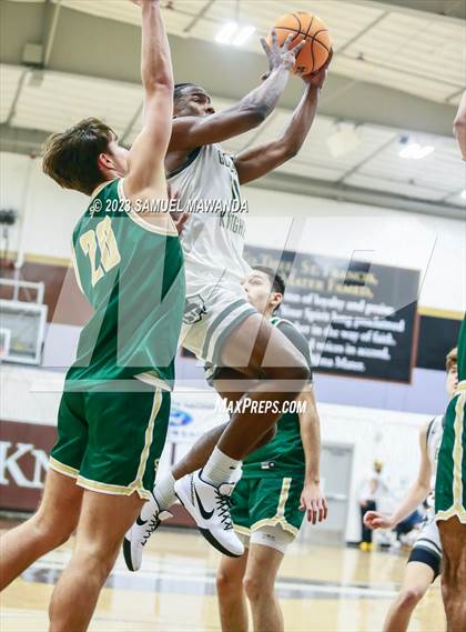 Thumbnail 3 in St. Bonaventure vs St. Francis (St. Francis Holiday Hoopfest Tournament) photogallery.