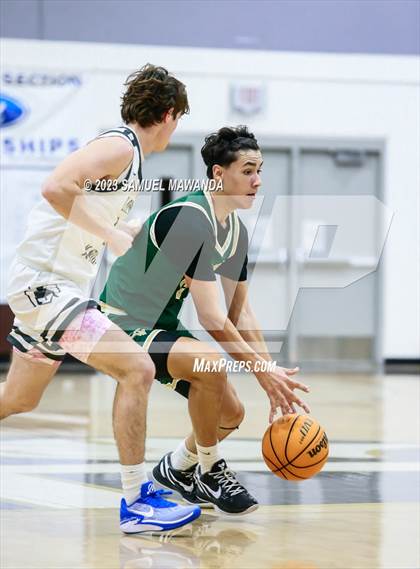 Thumbnail 3 in St. Bonaventure vs St. Francis (St. Francis Holiday Hoopfest Tournament) photogallery.