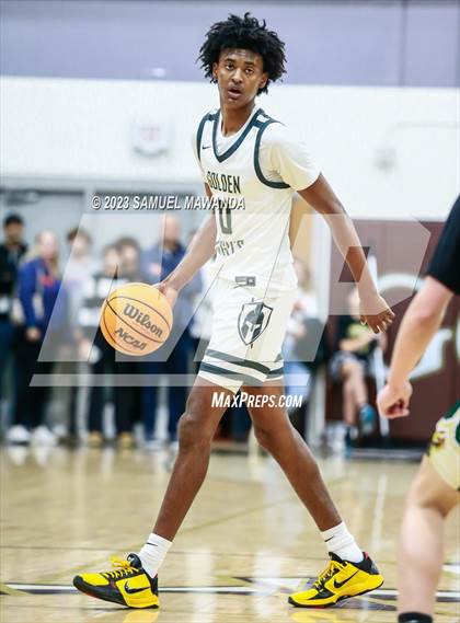 Thumbnail 3 in St. Bonaventure vs St. Francis (St. Francis Holiday Hoopfest Tournament) photogallery.