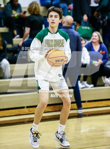 Thumbnail 3 in St. Bonaventure vs St. Francis (St. Francis Holiday Hoopfest Tournament) photogallery.