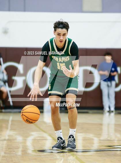 Thumbnail 2 in St. Bonaventure vs St. Francis (St. Francis Holiday Hoopfest Tournament) photogallery.