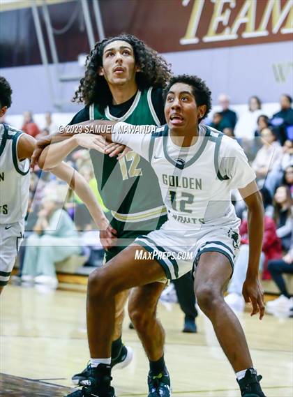 Thumbnail 2 in St. Bonaventure vs St. Francis (St. Francis Holiday Hoopfest Tournament) photogallery.