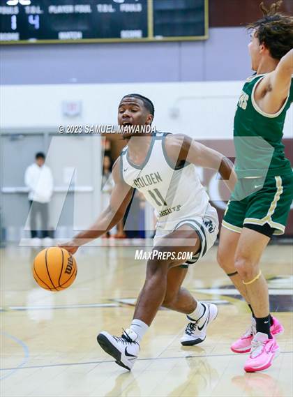 Thumbnail 2 in St. Bonaventure vs St. Francis (St. Francis Holiday Hoopfest Tournament) photogallery.