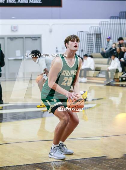 Thumbnail 1 in St. Bonaventure vs St. Francis (St. Francis Holiday Hoopfest Tournament) photogallery.