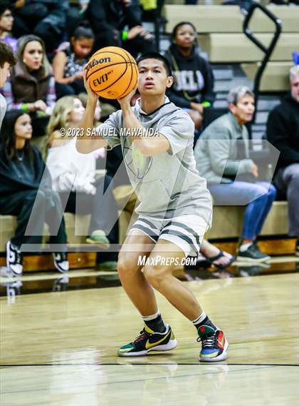 Thumbnail 3 in St. Bonaventure vs St. Francis (St. Francis Holiday Hoopfest Tournament) photogallery.