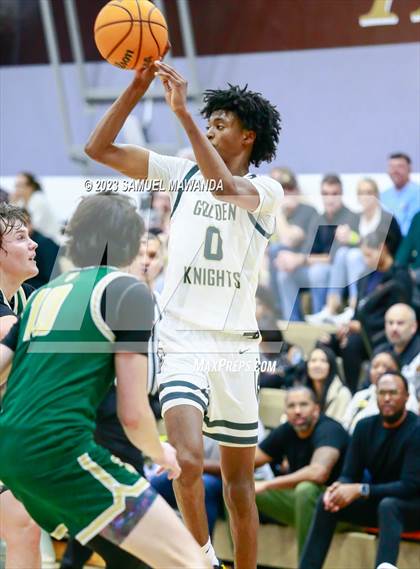 Thumbnail 3 in St. Bonaventure vs St. Francis (St. Francis Holiday Hoopfest Tournament) photogallery.