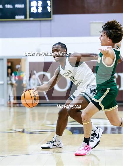 Thumbnail 1 in St. Bonaventure vs St. Francis (St. Francis Holiday Hoopfest Tournament) photogallery.