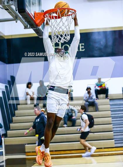 Thumbnail 1 in St. Bonaventure vs St. Francis (St. Francis Holiday Hoopfest Tournament) photogallery.