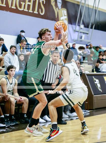 Thumbnail 3 in St. Bonaventure vs St. Francis (St. Francis Holiday Hoopfest Tournament) photogallery.