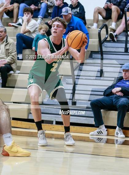 Thumbnail 2 in St. Bonaventure vs St. Francis (St. Francis Holiday Hoopfest Tournament) photogallery.