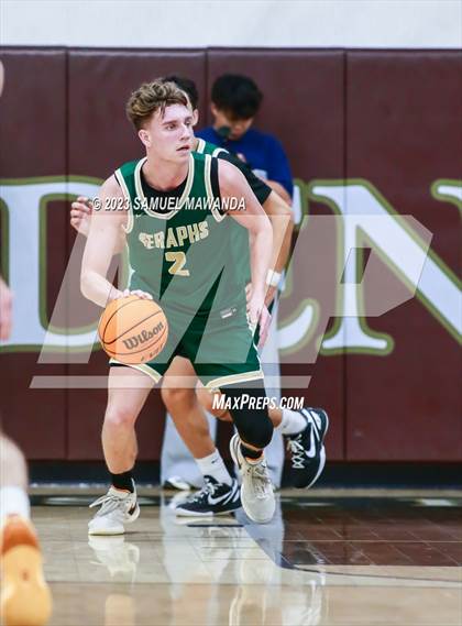 Thumbnail 3 in St. Bonaventure vs St. Francis (St. Francis Holiday Hoopfest Tournament) photogallery.