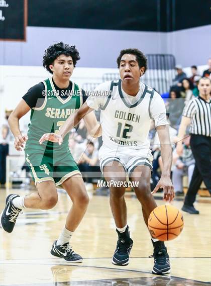 Thumbnail 2 in St. Bonaventure vs St. Francis (St. Francis Holiday Hoopfest Tournament) photogallery.