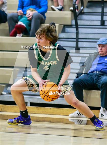 Thumbnail 3 in St. Bonaventure vs St. Francis (St. Francis Holiday Hoopfest Tournament) photogallery.