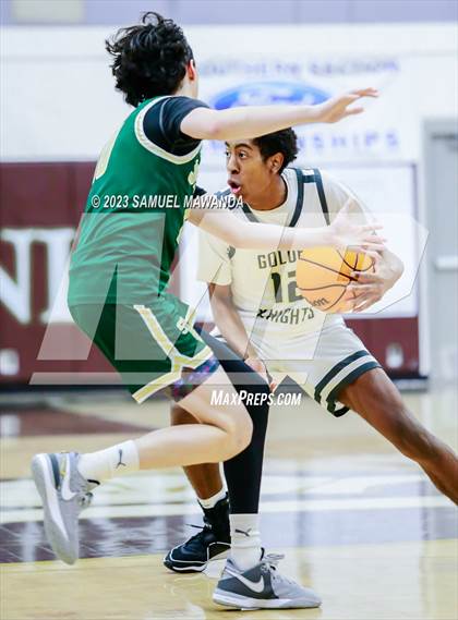 Thumbnail 2 in St. Bonaventure vs St. Francis (St. Francis Holiday Hoopfest Tournament) photogallery.