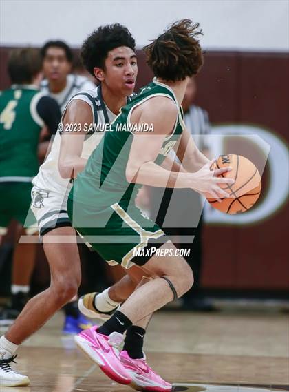 Thumbnail 2 in St. Bonaventure vs St. Francis (St. Francis Holiday Hoopfest Tournament) photogallery.