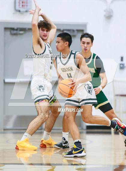 Thumbnail 2 in St. Bonaventure vs St. Francis (St. Francis Holiday Hoopfest Tournament) photogallery.