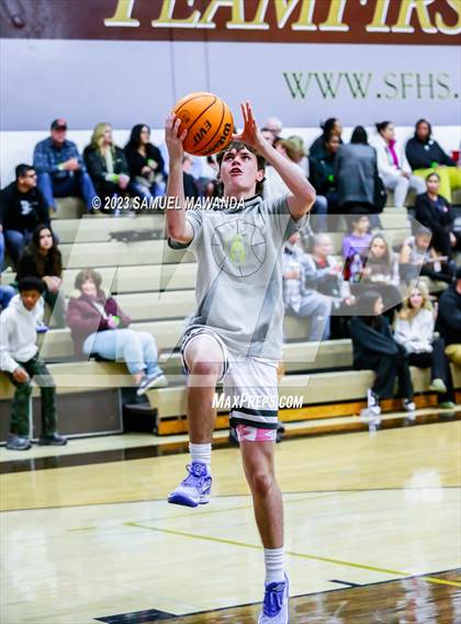 Thumbnail 1 in St. Bonaventure vs St. Francis (St. Francis Holiday Hoopfest Tournament) photogallery.