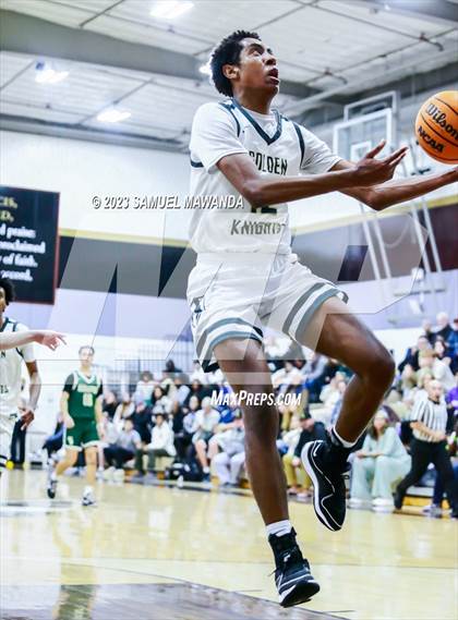 Thumbnail 3 in St. Bonaventure vs St. Francis (St. Francis Holiday Hoopfest Tournament) photogallery.