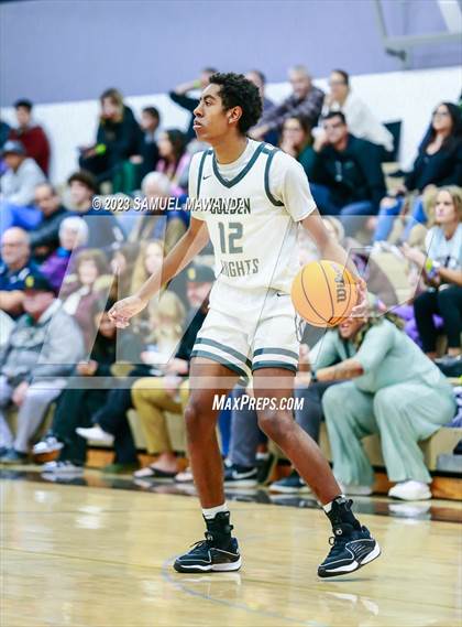 Thumbnail 1 in St. Bonaventure vs St. Francis (St. Francis Holiday Hoopfest Tournament) photogallery.