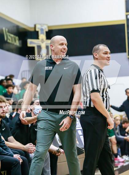 Thumbnail 2 in St. Bonaventure vs St. Francis (St. Francis Holiday Hoopfest Tournament) photogallery.