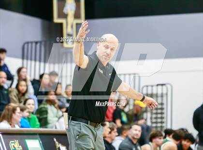 Thumbnail 3 in St. Bonaventure vs St. Francis (St. Francis Holiday Hoopfest Tournament) photogallery.