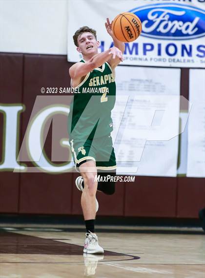 Thumbnail 1 in St. Bonaventure vs St. Francis (St. Francis Holiday Hoopfest Tournament) photogallery.