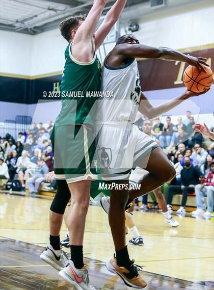 Thumbnail 3 in St. Bonaventure vs St. Francis (St. Francis Holiday Hoopfest Tournament) photogallery.