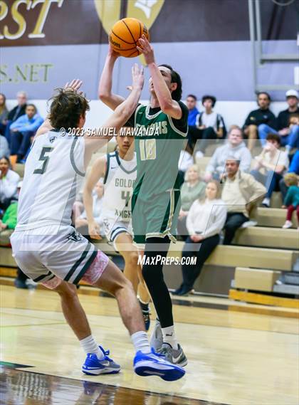 Thumbnail 2 in St. Bonaventure vs St. Francis (St. Francis Holiday Hoopfest Tournament) photogallery.