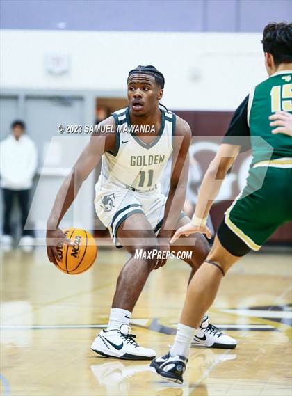 Thumbnail 2 in St. Bonaventure vs St. Francis (St. Francis Holiday Hoopfest Tournament) photogallery.
