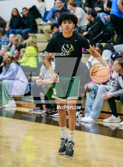Thumbnail 2 in St. Bonaventure vs St. Francis (St. Francis Holiday Hoopfest Tournament) photogallery.