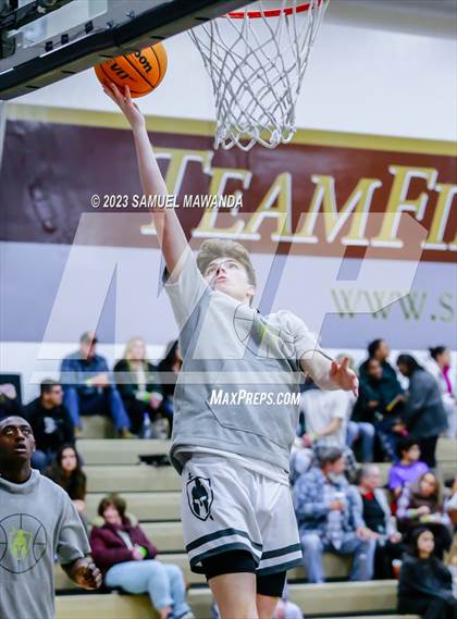 Thumbnail 3 in St. Bonaventure vs St. Francis (St. Francis Holiday Hoopfest Tournament) photogallery.