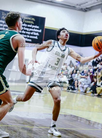 Thumbnail 2 in St. Bonaventure vs St. Francis (St. Francis Holiday Hoopfest Tournament) photogallery.
