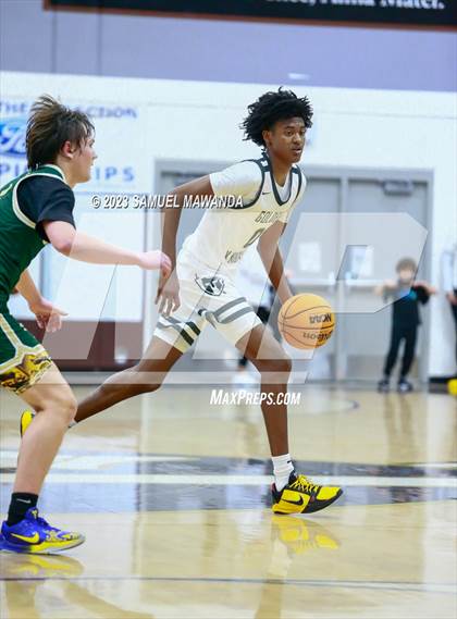 Thumbnail 1 in St. Bonaventure vs St. Francis (St. Francis Holiday Hoopfest Tournament) photogallery.