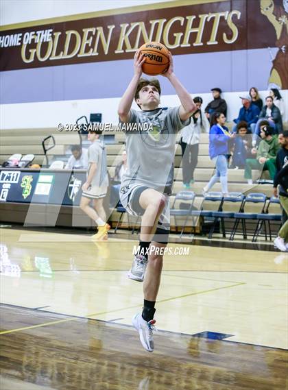 Thumbnail 1 in St. Bonaventure vs St. Francis (St. Francis Holiday Hoopfest Tournament) photogallery.