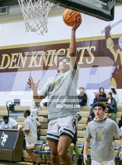 Thumbnail 3 in St. Bonaventure vs St. Francis (St. Francis Holiday Hoopfest Tournament) photogallery.