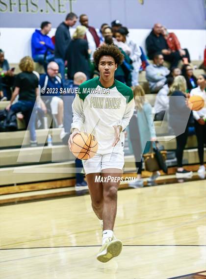 Thumbnail 2 in St. Bonaventure vs St. Francis (St. Francis Holiday Hoopfest Tournament) photogallery.