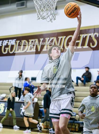 Thumbnail 2 in St. Bonaventure vs St. Francis (St. Francis Holiday Hoopfest Tournament) photogallery.