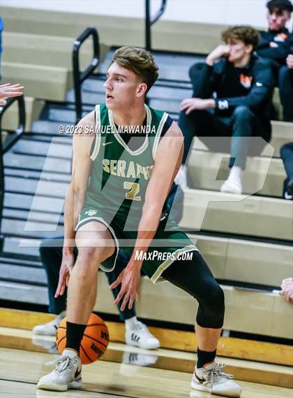 Thumbnail 3 in St. Bonaventure vs St. Francis (St. Francis Holiday Hoopfest Tournament) photogallery.