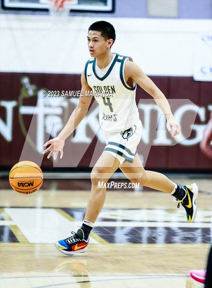 Thumbnail 3 in St. Bonaventure vs St. Francis (St. Francis Holiday Hoopfest Tournament) photogallery.