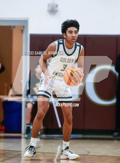 Thumbnail 1 in St. Bonaventure vs St. Francis (St. Francis Holiday Hoopfest Tournament) photogallery.