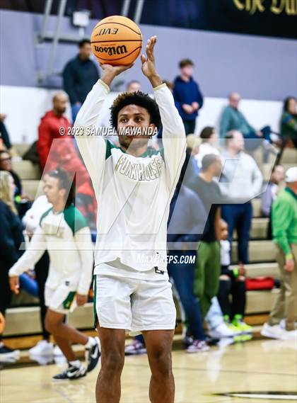 Thumbnail 2 in St. Bonaventure vs St. Francis (St. Francis Holiday Hoopfest Tournament) photogallery.