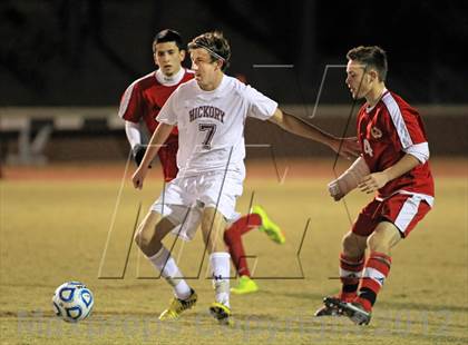 Thumbnail 1 in Jacksonville vs. Hickory (NCHSAA 3A Final) photogallery.