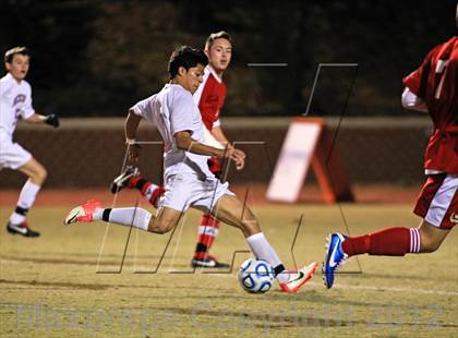 Thumbnail 3 in Jacksonville vs. Hickory (NCHSAA 3A Final) photogallery.