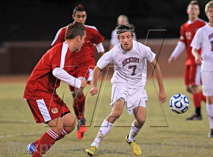 Thumbnail 3 in Jacksonville vs. Hickory (NCHSAA 3A Final) photogallery.